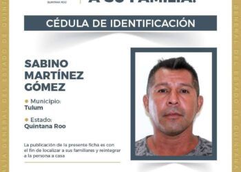 FGE Solicita Apoyo para Localizar a Familiares de Tres Personas Identificadas en Tulum