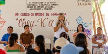 Primer Curso de Urdido de Hamaca «Chúy K’áan» en Chanchén Primero