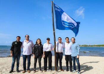 Playa del Carmen recibe ocho distintivos Blue Flag y consolida su liderazgo en playas públicas de Quintana Roo