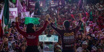 Gino Segura y Estefanía Mercado se consolidan como opciones a la gubernatura por Morena