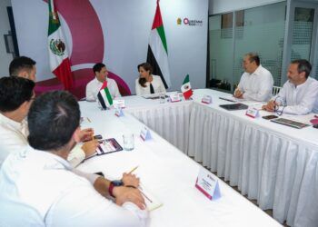 Mara Lezama Fortalece Relaciones Diplomáticas con Emiratos Árabes Unidos en Reunión con el Embajador Salem Alowais