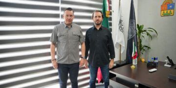 Fernando Muñoz se reúne con el titular de Seguridad Pública en Playa del Carmen