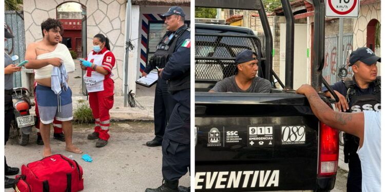 Ciudadano enfrenta a dos ladrones y frustra asalto en Tulum