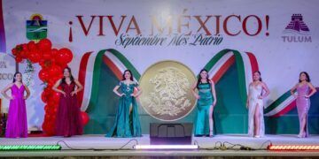 Tulum Corona a Su Señorita Independencia 2025