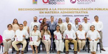 Estefanía Mercado reconoce el esfuerzo de la gobernadora en la profesionalización del servicio público