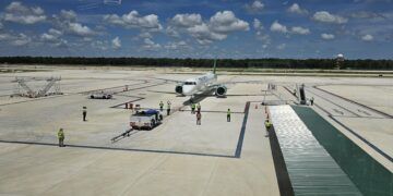 Mexicana de Aviación inicia operaciones comerciales con vuelo inaugural hacia Tulum