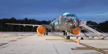 Mexicana estrenará nueva aeronave Embraer con vuelo inaugural hacia Tulum