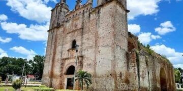 Exigen al INAH Restaurar Iglesia en Riesgo de Colapso en Sabán