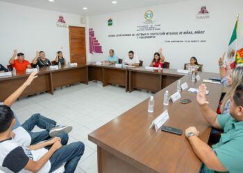 Toma protesta el Consejo Consultivo de Niñas, Niños y Adolescentes de Tulum