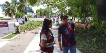 En su primera semana, el equipo de «Brigada Bahía» ha recolectado más de 45 toneladas de basura y residuos verdes en el Boulevard Bahía de Chetumal