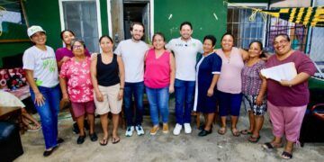 Renán Sánchez Tajonar fortalece el trabajo cercano con las familias de Villas del Sol