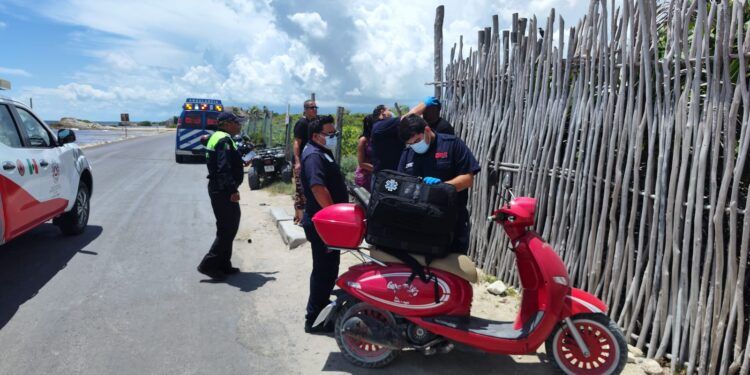 Accidente de cuatrimoto en Tulum deja hospitalizados a dos visitantes extranjeros