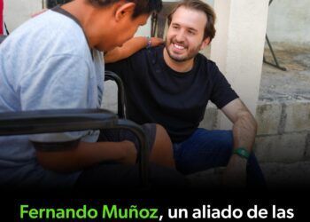 Fernando Muñoz, un aliado de las familias playenses