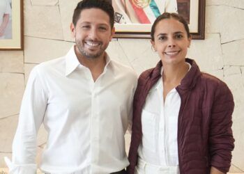 Renán Sánchez Tajonar y Ana Paty Peralta fortalecen lazos de coordinación institucional