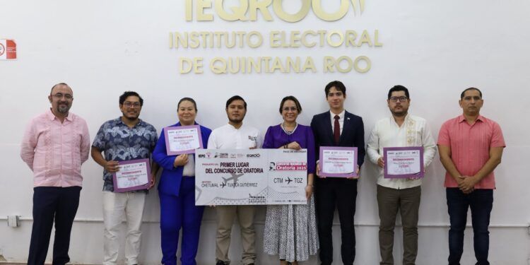 Joven del municipio de Lázaro Cárdenas gana certamen de retórica y representará a Quintana Roo, en Concurso Nacional de Oratoria