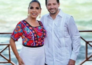 Renán Sánchez Tajonar felicita a la gobernadora Mara Lezama por su Tercer Informe de Gobierno
