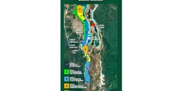 Serán cinco las zonas delimitadas para navegación en la Laguna de Bacalar: Capitanía de Puerto