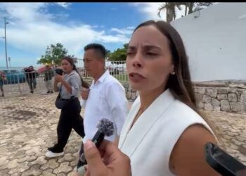 Ana Patricia Peralta evita responder sobre señalamientos de vínculos con “La Barredora”