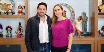 Renán Sánchez Tajonar se reúne con Atenea Gómez Ricalde para fortalecer la colaboración institucional