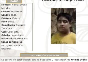 Buscan a menor desaparecido en Tulum; autoridades piden apoyo ciudadano