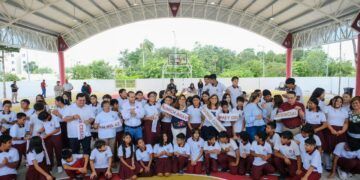Cumple compromiso Mara Lezama y entrega nueva Secundaria Técnica en Tulum: “Ningún joven debe quedarse sin estudiar”
