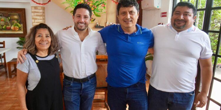 Renán Sánchez Tajonar fortalece el Partido Verde en el sur de Quintana Roo