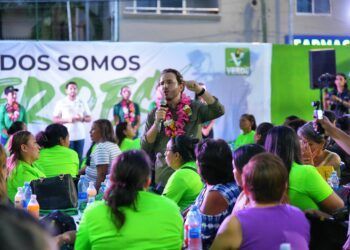 Fortalece Fernando Muñoz al Partido Verde en Playa del Carmen con la apertura de la Casa de Gestión Verde