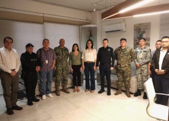 Estefanía Mercado refuerza coordinación con la Mesa Regional de Seguridad tras intento de invasión en el ejido Playa del Carmen