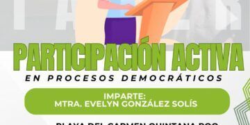 Partido Verde en Quintana Roo invita a taller sobre participación activa en procesos democráticos