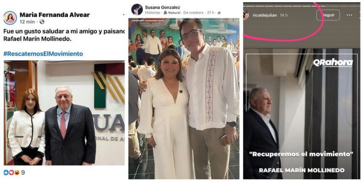 Rafael Marín Mollinedo en busca de las sobras del PRI