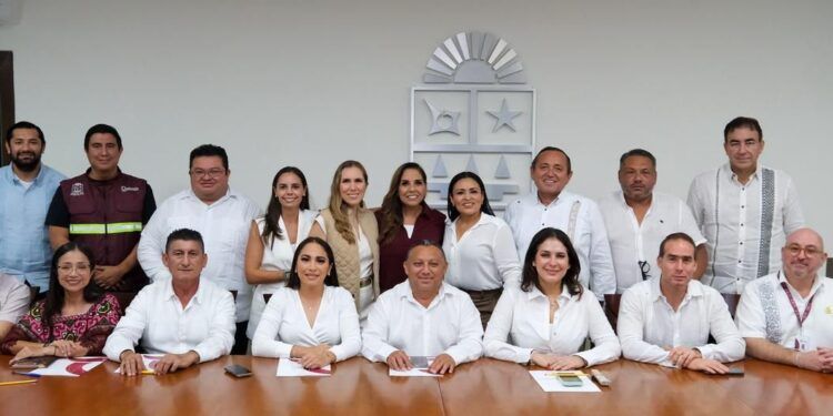 Mara Lezama coordina esfuerzos con los 11 municipios para impulsar proyectos estratégicos de movilidad y bienestar en Quintana Roo