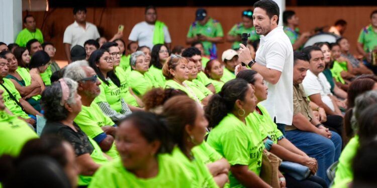 Renán Sánchez Tajonar reafirma la unidad y fuerza del Verde desde Chetumal: ya son 70 mil afiliados en Quintana Roo
