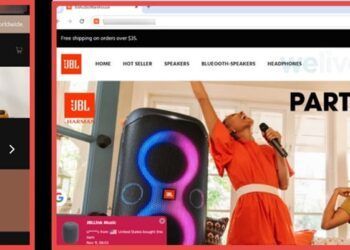 Página falsa se hace pasar por JBL para robar datos bancarios