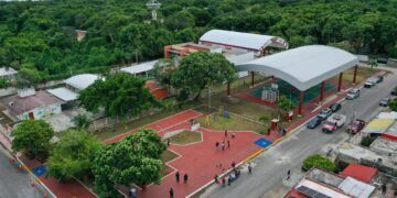 Mara Lezama entrega el Parque Antorchista completamente rehabilitado para el disfrute de las familias chetumaleñas