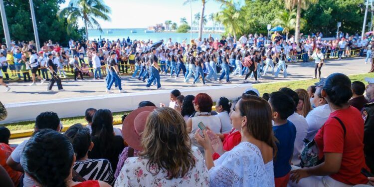 Chetumal celebra con gran participación el 115 aniversario de la Revolución Mexicana