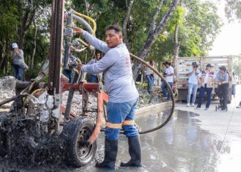 Encabeza Estefanía Mercado Mega Brigada de Servicios Públicos en Puerto Aventuras