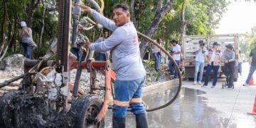 Encabeza Estefanía Mercado Mega Brigada de Servicios Públicos en Puerto Aventuras