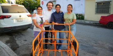 Fernando Muñoz y Anaiza Quian refuerzan trabajo comunitario en Puerto Aventuras; anuncian apertura de casa de gestión