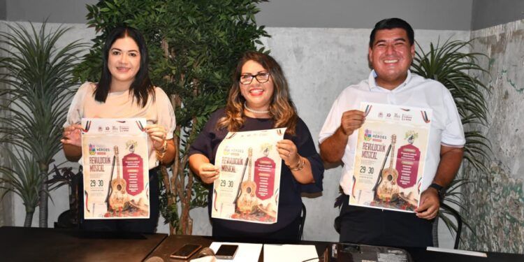 Paseo Héroes Revolución Musical promete dos días de fiesta, cultura y emprendimiento en Chetumal