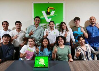 Renán Sánchez Tajonar trabaja con juventudes para impulsar la transformación de Quintana Roo