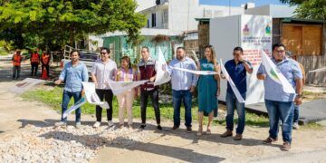 Fortalecen infraestructura en Tulum con el inicio de la red de drenaje sanitario en la colonia Yaáx Tulum