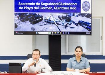 Gobierno de Estefanía Mercado logra histórica reducción del 82.4% en homicidios en Playa del Carmen