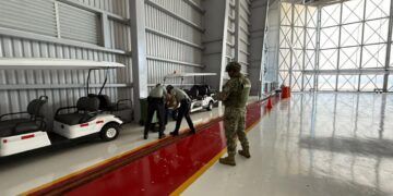 Realizan simulacro de amenaza de bomba en el Aeropuerto Internacional de Tulum