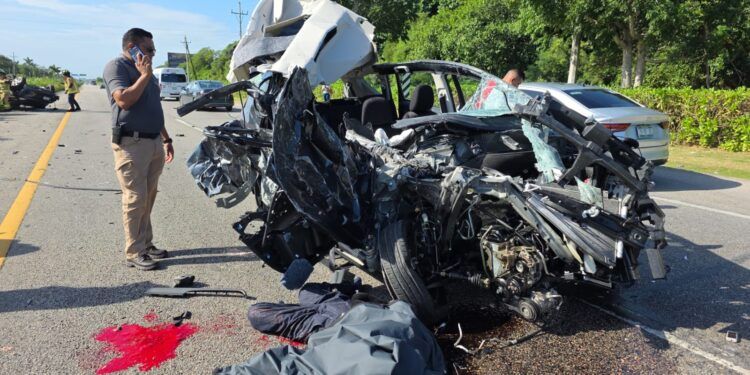 Turista estadounidense pierde la vida en trágico accidente carretero rumbo a Tulum