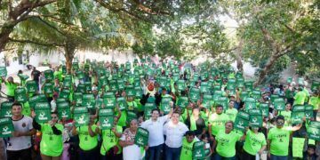 Renán Sánchez Tajonar entrega Kits Verdes en José María Morelos y reafirma crecimiento del Partido Verde en Quintana Roo