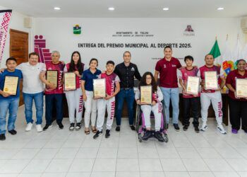 Reconocen a lo mejor del deporte en Tulum con el Premio Municipal 2025