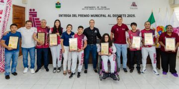 Reconocen a lo mejor del deporte en Tulum con el Premio Municipal 2025