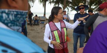 Recolectan más de 40 toneladas de basura en jornada de limpieza integral en Mahahual