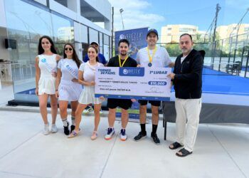 Bustamante y Rodríguez se coronan campeones del Primer Torneo de Pádel en Brezza Towers