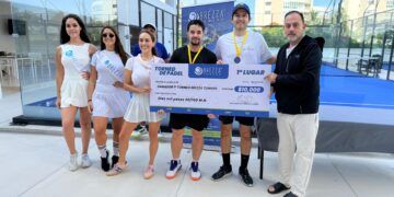 Bustamante y Rodríguez se coronan campeones del Primer Torneo de Pádel en Brezza Towers